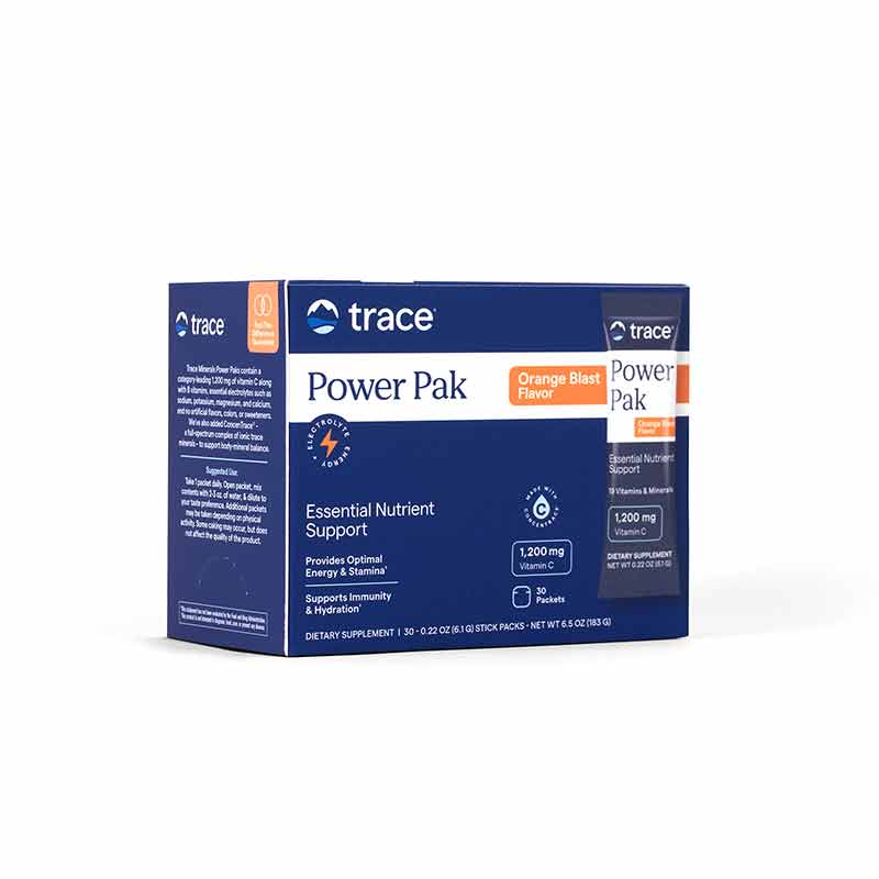 Electrolyte Stamina Power Pak, Trace Minerals Research